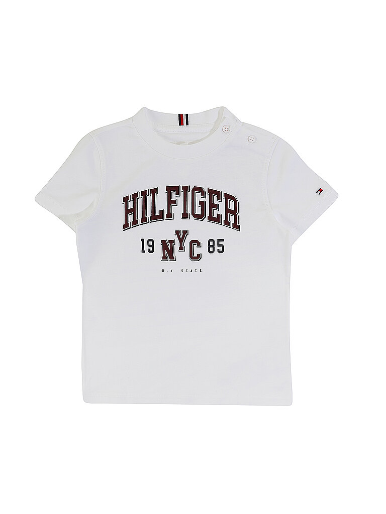 TOMMY HILFIGER Jungen T-Shirt Varsity weiß | 92